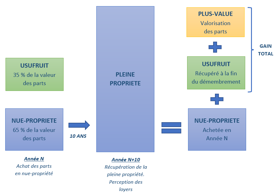 L&rsquo;usufruit de SCPI : une stratégie d’investissement à risque et de dépendance